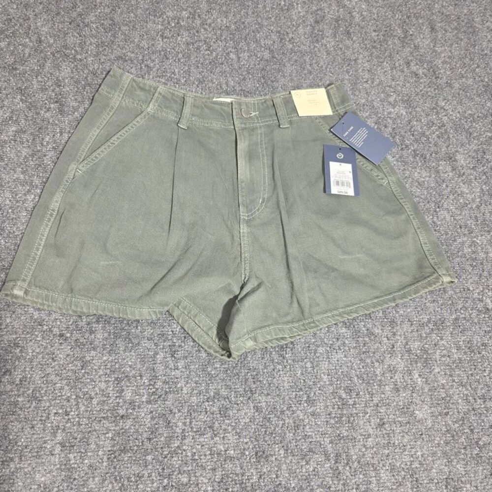 Olive Green Shorts Size 6